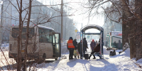 Зима. Остановка. Автобус. - Газета Бийский рабочий
