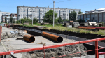 Ремонт тепловых сетей в 23-м микрорайоне