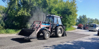 Дорожники продолжают приводить в порядок улицы города - Газета Бийский рабочий